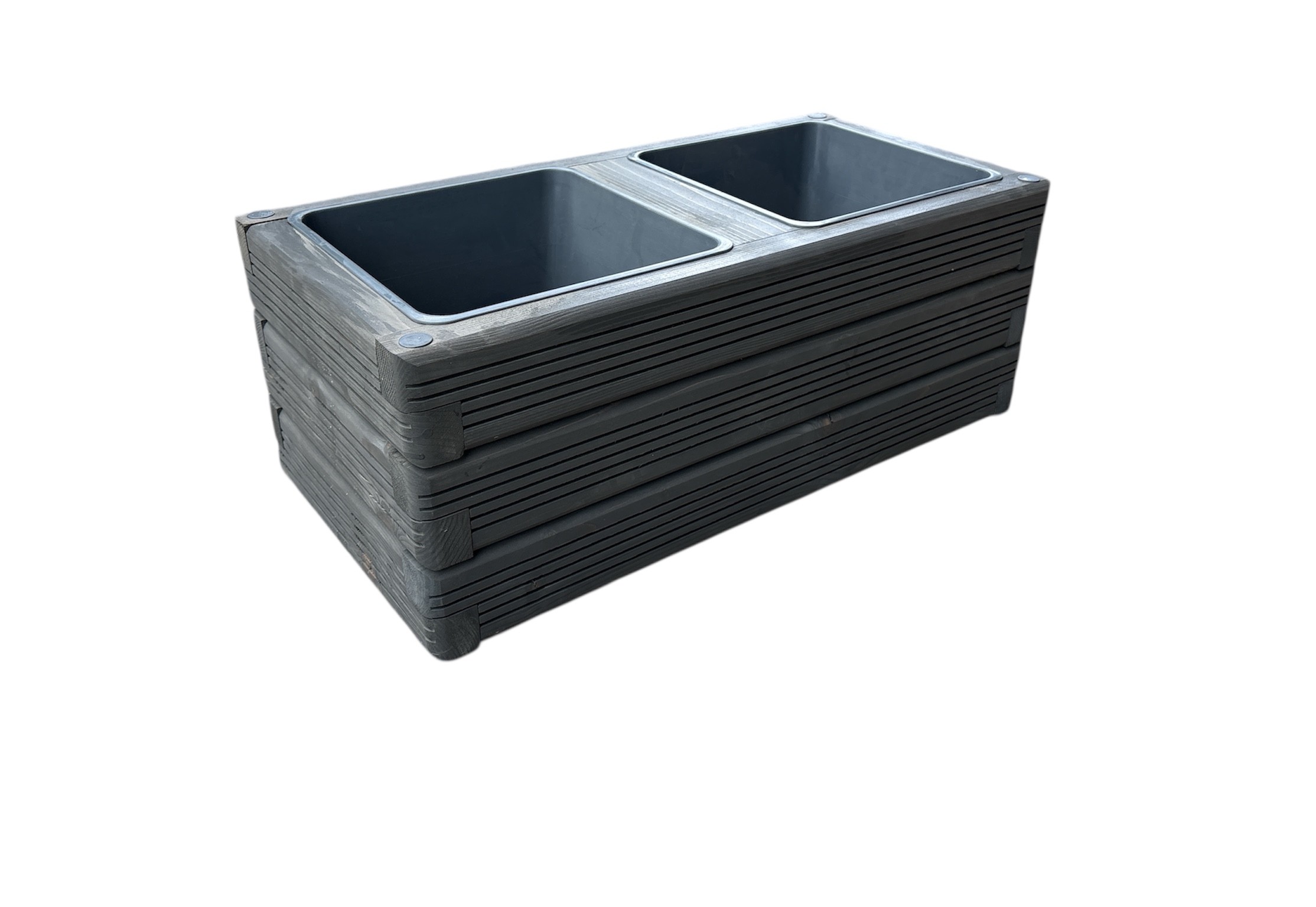 LEGÓ Virágláda 2-es szürke